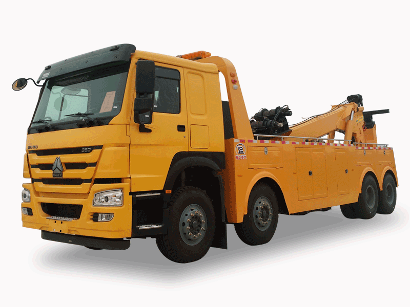 重汽豪沃前四后八湖北清障車29w