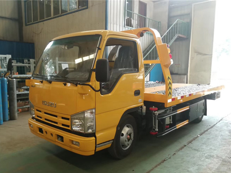五十鈴藍(lán)牌一拖二清障車價(jià)格12w