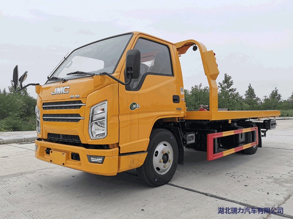 國六江鈴順達(dá)藍(lán)牌一拖二清障車12w