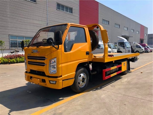國六藍(lán)牌江鈴順達(dá)一拖二清障車