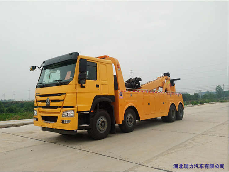 重汽豪沃前四后八一托一清障車
